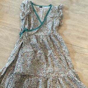 Sweet girls wrap dress. Size 10 from Tea Collection. Precious on!
